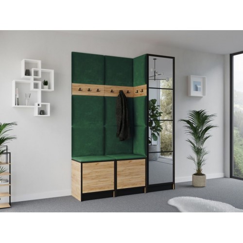 Priekšnama komplekts Eden 20 ozols craft/zaļš